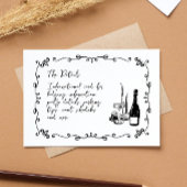 Whimsical Hand Lettered Illustrated Info Kaart