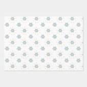 Whimsical Hanukkah aangevallen Inpakpapier Vel (Voorkant 2)