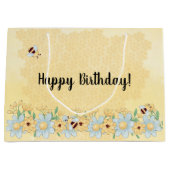 Whimsical Happy Birthday Groot Cadeauzakje (Voorkant)