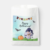 Whimsical Happy Halloween Bedankzakje (Voorkant)