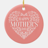 Whimsical Happy Moederdag | ORNAMENT (Achterkant)