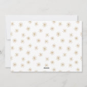 Whimsical Happy NieuwJaar Foto Feestdagenkaart (Achterkant)