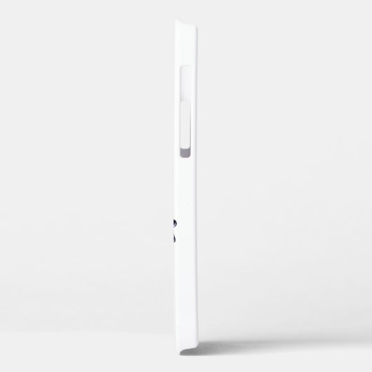 Whimsical Happy Paars Ostrich Case-Mate iPhone Case (Achterkant / Links)