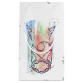 Whimsical Happy Purim geschenkzak Klein Cadeauzakje (Voorkant)