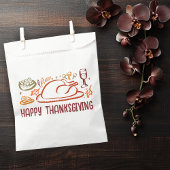 Whimsical Happy Thanksgiving Vriendschapsgeschenk  Bedankzakje