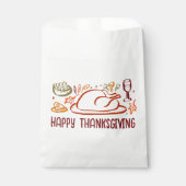 Whimsical Happy Thanksgiving Vriendschapsgeschenk  Bedankzakje (Voorkant)