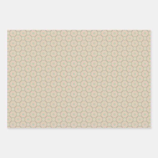 Whimsical Harmony Wrapping Paper Flat Sheet Set (Voorkant)