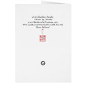 Whimsical hart ballonnen Gelukkige Valentijnsdag (Achterkant)