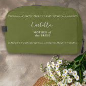 Whimsical hart doedelen elke kleur bruiloft partij toilettasje