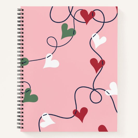 Whimsical Hart Garland Notitieboek (Voorkant)