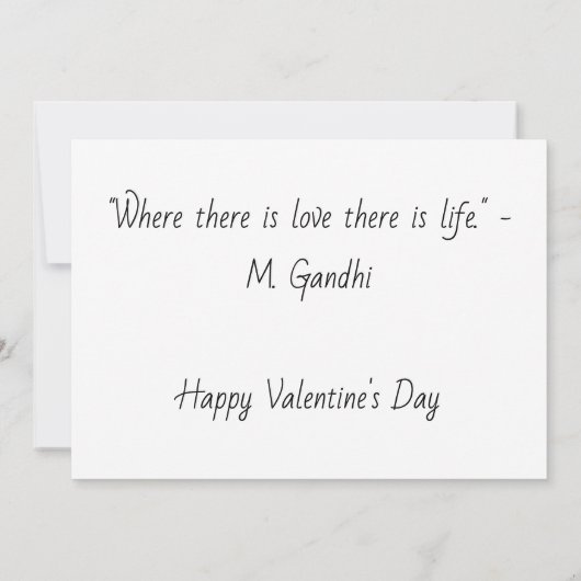 Whimsical Harten Boog Custom Valentijnsdag Kaart (Achterkant)