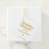 Whimsical Hartletters Bruiloftsshowers Bedankjes Labels (In situ)