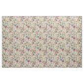 "Whimsical Heart and Berry Pattern" Stof (Fat Quarter)
