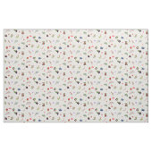 "Whimsical Heart and Berry Pattern" Stof (Fat Quarter)