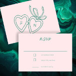 Whimsical Heart Locket Doodle Sketch CUSTOM RSVP Kaartje<br><div class="desc">Gebruik deze lieve grillige RSVP-antwoordkaarten voor uw bruiloft, verlovingsfeest, vrijgezellenfeest of ander evenement. Hand getekend door mij voor jou. Volledig bewerkbaar, voeg uw eigen tekst of achtergrondkleur toe. VOLLEDIG : Klik op "personaliseren" om de tekst te bewerken, voeg uw eigen aangepaste initialen toe aan de harten aan de achterkant. Klik...</div>