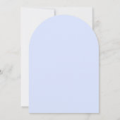 Whimsical Heart Locket Doodle Sketch Modern CUSTOM Kaart (Achterkant)