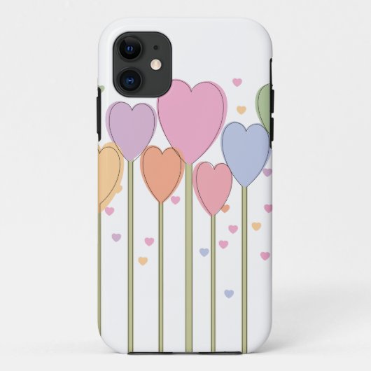 Whimsical Heart Lollipops Case-Mate iPhone Case (Achterkant)