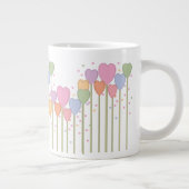 Whimsical Heart Lollipops Grote Koffiekop (Rechts)