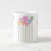 Whimsical Heart Lollipops Grote Koffiekop (Voorkant)