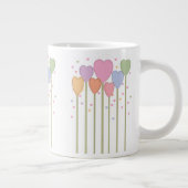 Whimsical Heart Lollipops Grote Koffiekop (Rechts)