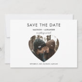 Whimsical Heart Save The Date Photo (Voorkant)