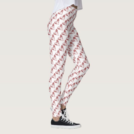 Whimsical Hearts Leggings (Rechts)