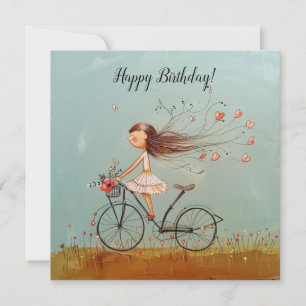 Whimsical Hearts & Petals: Verjaardagsfiets met ee Feestdagenkaart