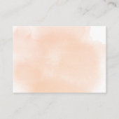 Whimsical Hearts & Stars Baby Registry QR Code Informatiekaartje (Achterkant)