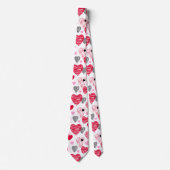 Whimsical Hearts Valentijns Stropdas (Voorkant)
