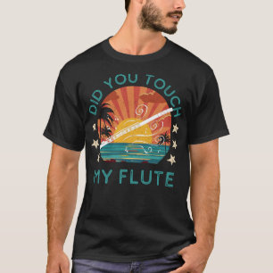 Whimsical heb je mijn fluit T-shirt aangeraakt - S