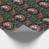 Whimsical Hedegel Cadeaupapier (Hoek)