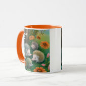 Whimsical Hedegel Family Picnicking in the Garden Mok (Voorkant links)