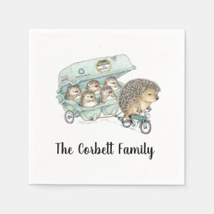 Whimsical Hedegel Family  Servet