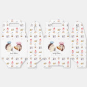 Whimsical Hedgehog Little Chef Baker Baby Shower Bedankdoosjes (Ongevouwen)