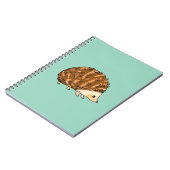 Whimsical Hedgehog – Schattige Bos Dier Notitieboek (Linkerzijde)