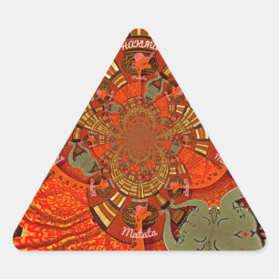 Whimsical Heights: Mooie Grappige Giraffe Afrikaan Sticker