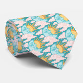 Whimsical Hemel Maan Zon Stropdas (Opgerold)