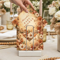 Whimsical Herfst Boho Baby Shower
