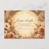 Whimsical Herfst Boho Luier Raffe Informatiekaartje (Voorkant)