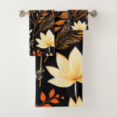 Whimsical Herfst Design Bad Handdoek (Insitu)