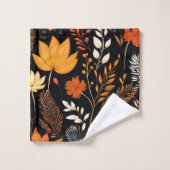 Whimsical Herfst Design Bad Handdoek (Wasdoekje)