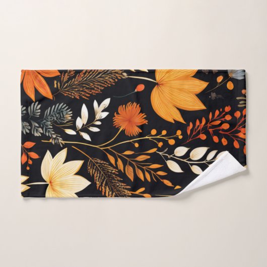 Whimsical Herfst Design Bad Handdoek (Handdoek)