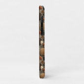Whimsical herfst egel- en paddenstoelenpatroon Case-Mate iPhone case (Achterkant/links)