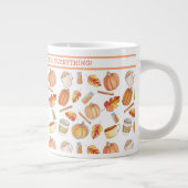 Whimsical Herfst Pompoen Spice Mok (Rechts)