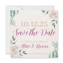 Whimsical Herfst Save the Date Kaarten