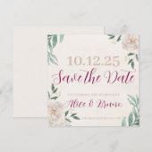 Whimsical Herfst 'Save the Date'-kaarten Save The Date (Voorkant / Achterkant)