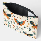 Whimsical Herfst Vlindertuin Etui (Open)
