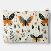 Whimsical Herfst Vlindertuin Etui (Achterkant)