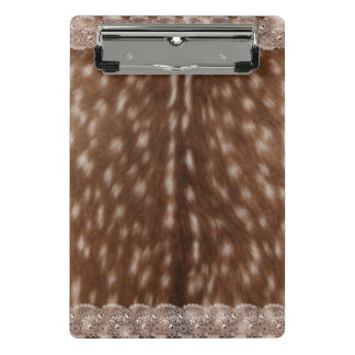 Whimsical hertenpapier mini klembord