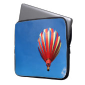 Whimsical Hete Luchtballon Elektronica Bag Laptop Sleeve (Voorkant Links)
